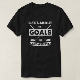 Hockey-Team-Geist-Zitat-T-Shirt T-Shirt