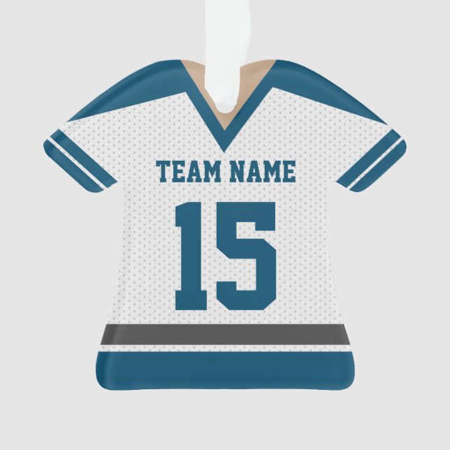 Hockey-Team Jersey mit Foto Ornament (Vorderseite)