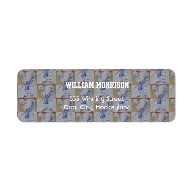 HOCKEY TIME RÜCKSENDEADRESSE (Vorne)