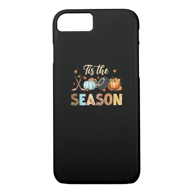 Hockey Tis The Season Pumpkin Herbst Thanksgi Case-Mate iPhone Hülle (Rückseite)