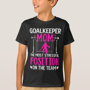 Hockey-Torhüter-Mama Lustiger Hockey-Torhüter T-Shirt