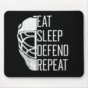 Hockey-Torwart Mousepad