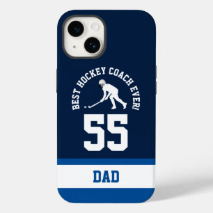 Hockey-Trainer-Trikotnummer-Design Case-Mate iPhone 14 Hülle