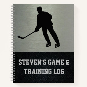 Hockey Training Logbuch Notizbuch
