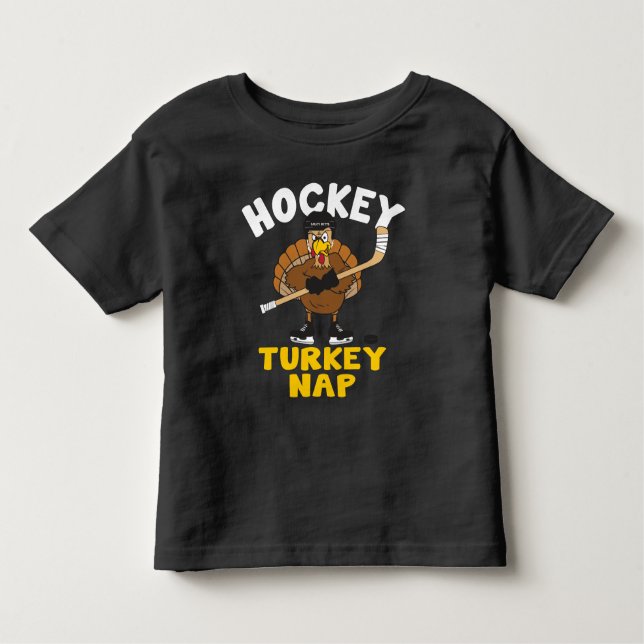 Hockey Türkei Nickerchen Erntedank Kleinkind T-shirt (Vorderseite)