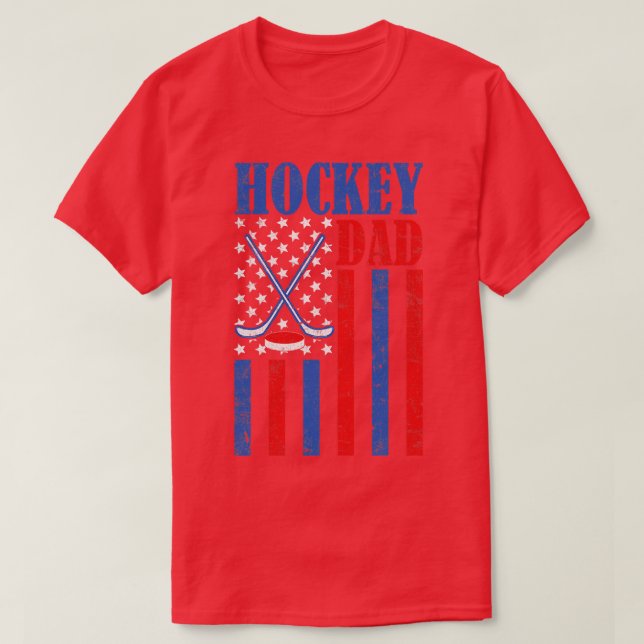 Hockey-Vater 2 T-Shirt (Design vorne)