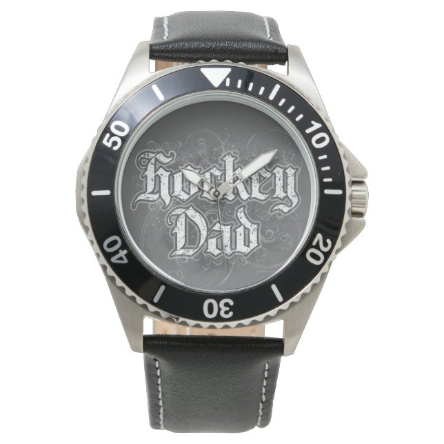 Hockey-Vater Armbanduhr (Vorderseite)