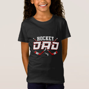 Hockey-Vater für Männer Papa Vatertag Vintage T-Shirt