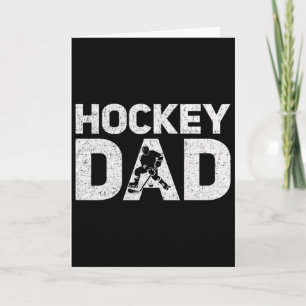 Hockey-Vater Hockey-Spieler Vatertag Hockey-Liebha Karte