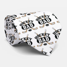 Hockey Vater Hockey Sticks und Puck