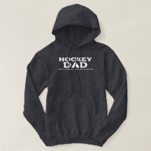 Hockey Vater Hoodie wie ein normaler Vater, aber C