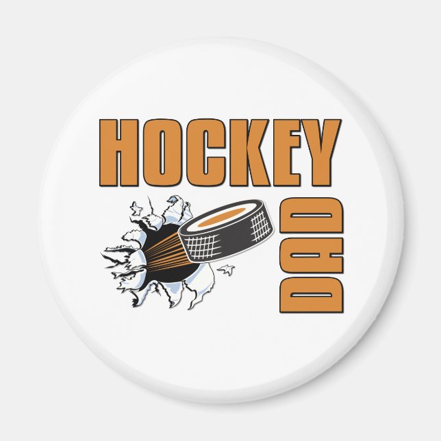 Hockey-Vater Magnet (Vorne)