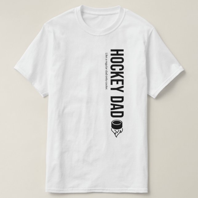 Hockey-Vater T-Shirt (Design vorne)
