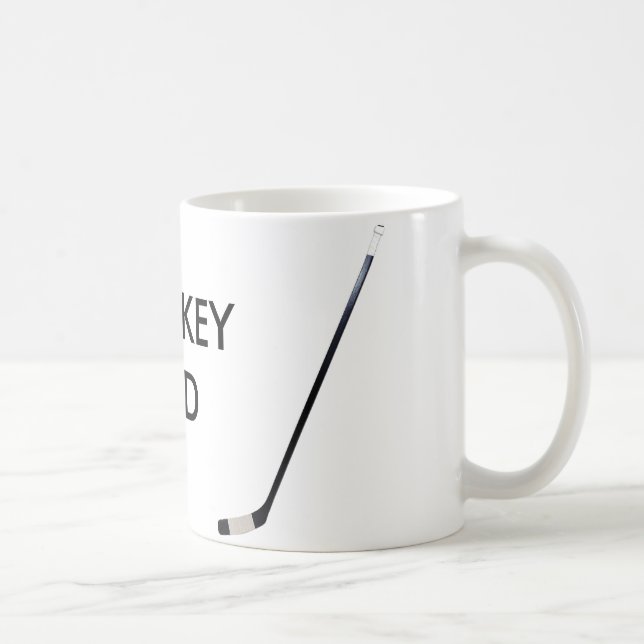 HOCKEY-VATER-Tasse Kaffeetasse (Rechts)
