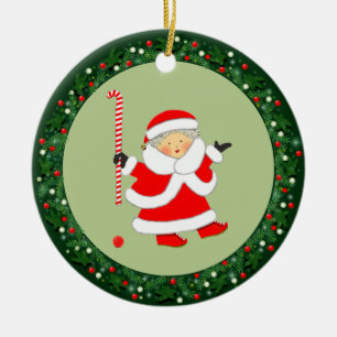 Hockey-Weihnachts-Sammelobjekt Keramik Ornament