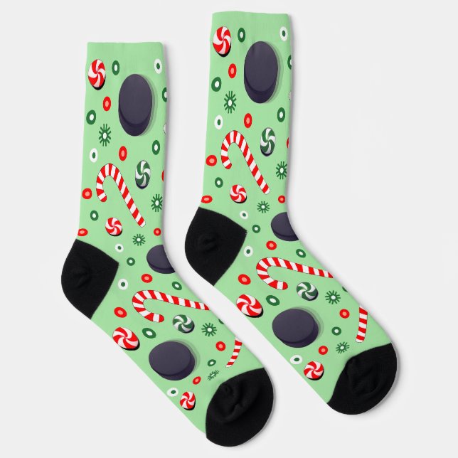 Hockey-Weihnachtsgeschenke Socken (Rechts)