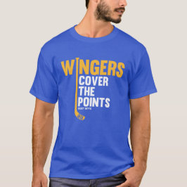 Hockey Wingers decken die Punkte ab T-Shirt