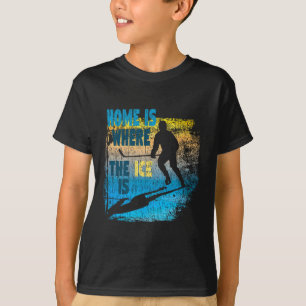Hockey - Zu Hause ist dort, wo das Eis ist - Styli T-Shirt