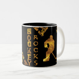 Hockey Zweifarbige Tasse