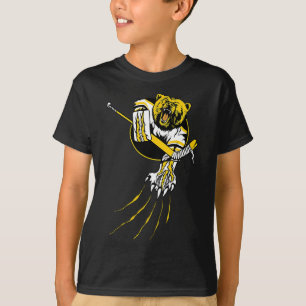 Hockeybär Grizzly Torwart Bestie  T-Shirt