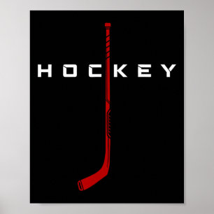 Hockeybekleidung Sport Für Spieler Fans Poster