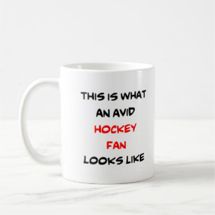 Hockeyfan, avid kaffeetasse
