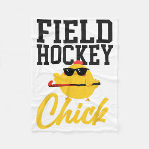 Hockeyfeld Huhn Hockeyfeld Küken _2 Fleecedecke