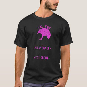 Hockeyfeld Ich bin das Mädchen, vor dem Ihr Traine T-Shirt