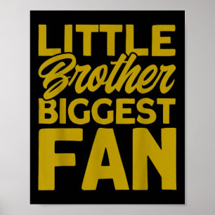 Hockeyfeld Kleiner Bruder größter Fan _4 Poster