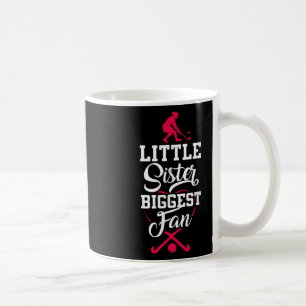 Hockeyfeld Kleines Schwesterchen größter Fan _1 Kaffeetasse