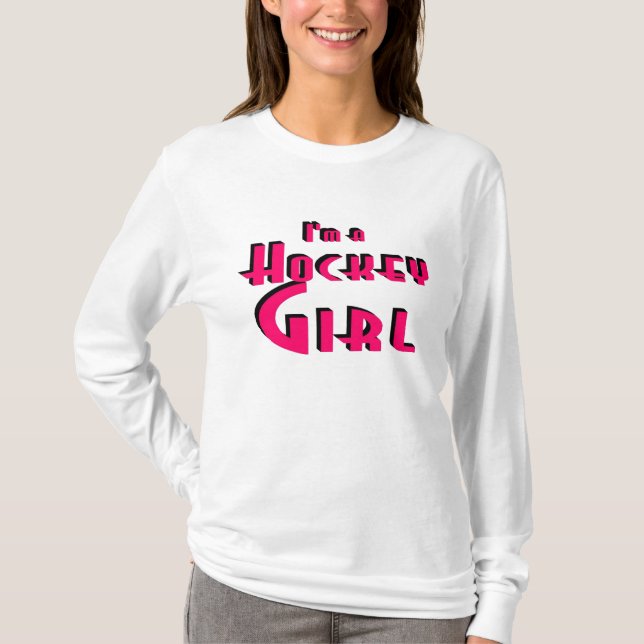 HockeyGirl08-f T-Shirt (Vorderseite)