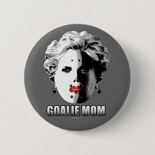 Hockeygoalie-Mama Button