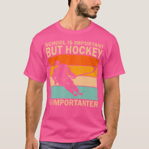 Hockeykunst für Eishockey T-Shirt