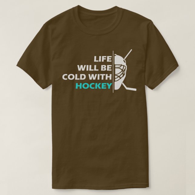 Hockeykunst T-Shirt (Design vorne)
