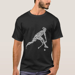 Hockeyliebe Feldhockey Spieler Hockeyfan T-Shirt