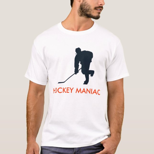 HOCKEYMANIAC T-Shirt (Vorderseite)