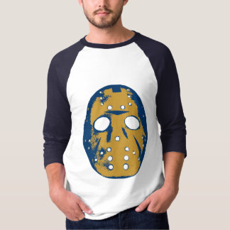 Hockeymaskenblau T-Shirt