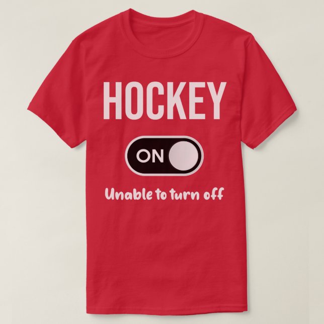 Hockeymodus T-Shirt (Design vorne)