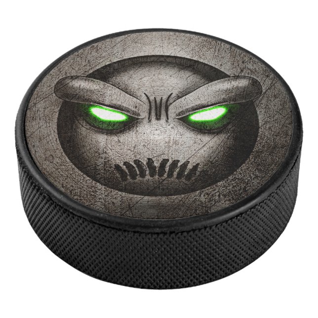 Hockeypalet Mutemoji Vintage Eishockey Puck (3/4)
