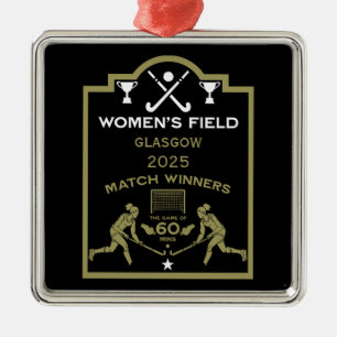 Hockeypreis der Frauen Ornament Aus Metall