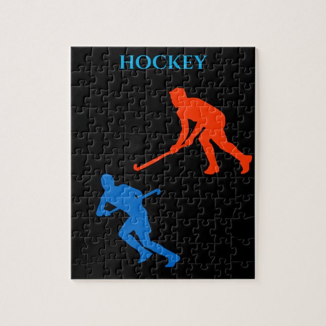 Hockeypuzzle. Puzzle (Vertikal)
