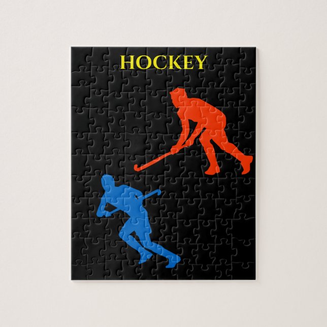 Hockeypuzzle. Puzzle (Vertikal)