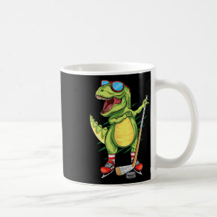Hockeysaurus Dinosaur Eishockey Trex Kinder Jungen Kaffeetasse