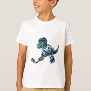 Hockeysaurus Lustiger Dinosaurier Hockey Kinder Ho T-Shirt