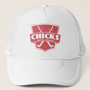 Hockeyschläger mit Sticks Truckerkappe