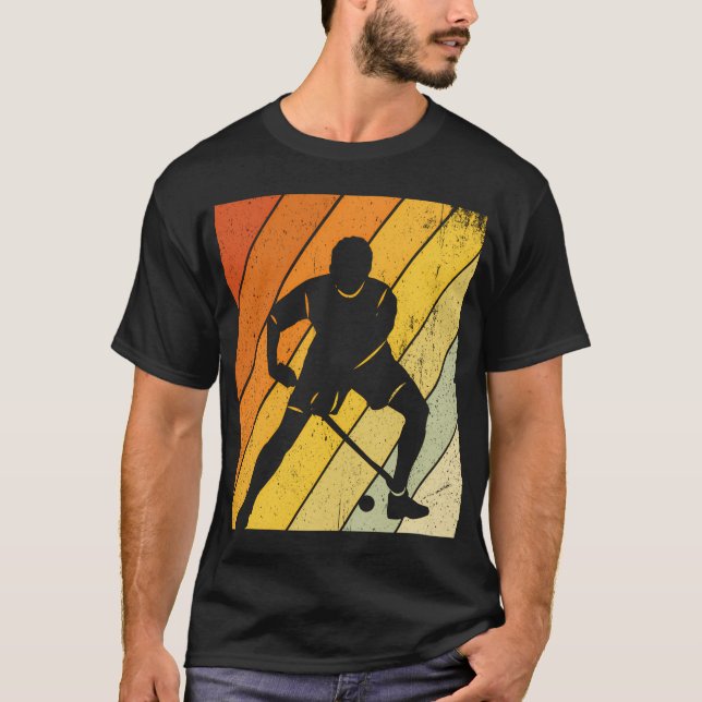 Hockeyschläger T-Shirt (Vorderseite)