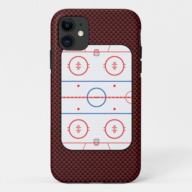 Hockeyspiel-Begleiter-Autogramm bereit Case-Mate iPhone Hülle (Rückseite)