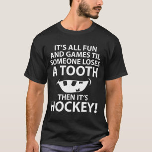 Hockeyspieler, dem es nur ums Vergnügen geht T-Shirt