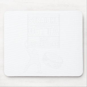 Hockeyspieler direkt aus der Strafbox Lustiges Eis Mousepad