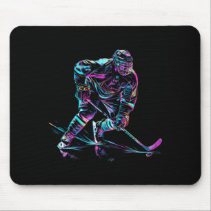 Hockeyspieler Eishockeyleistung Mousepad